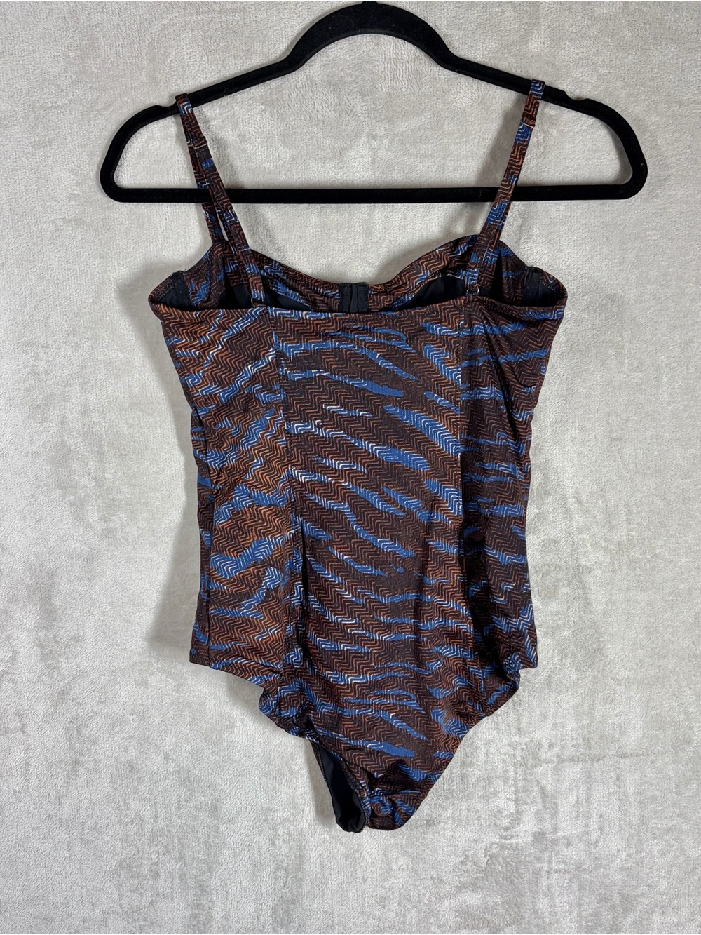 Ulla Johnson Madeira Maillot One-piece Swimsuit Size M Tiger Animal Print Resort - Picture 4 of 12